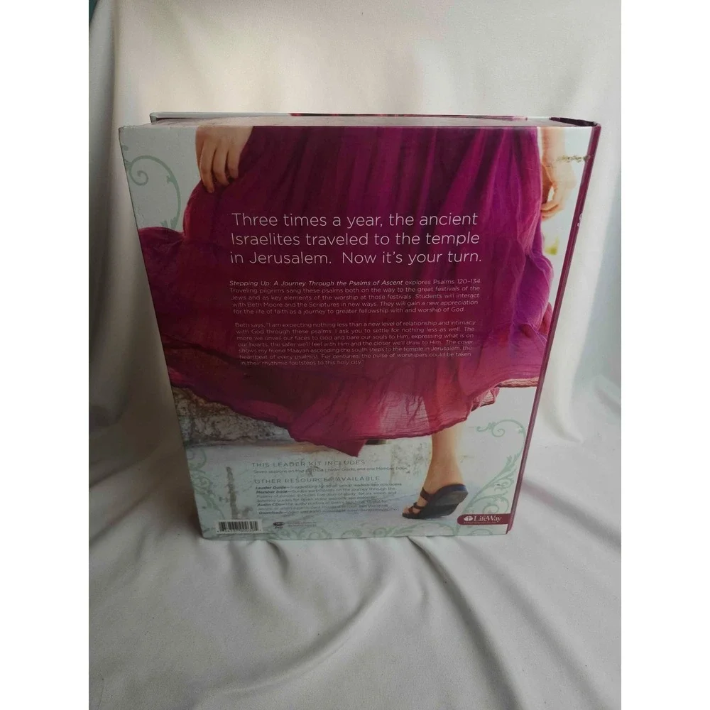 Stepping Up Beth Moore Leader Kit 4 DVDs Member Book Psalms of Ascent LifeWay